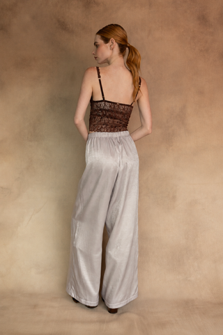PANTALON LYRA PLATA